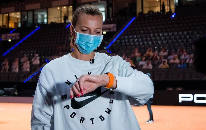 Mandatory Credit: Photo by Rob Prange Shutterstock (11862863cj) Petra Kvitova of the Czech Republic takes a behind the scenes tour at the 2021 Porsche Tennis Grand Prix WTA, Tennis Damen 500 tournament 2021 Porsche Tennis Grand Prix Qualifications Day 1 - 17 Apr 2021 2021 Porsche Tennis Grand Prix Qualifications Day 1 - 17 Apr 2021  Copyright: xRobxPrange Shutterstockx 11862863cj
