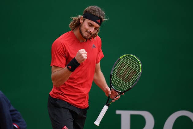 Stefanos Tsitsipas (Gre) defeated Andrey Rublev (Rus) in the Rolex Monte Carlo Masters final TENNIS : Rolex Monte Carlo Masters - 18 04 2021 AntoineCouvercelle Panoramic 