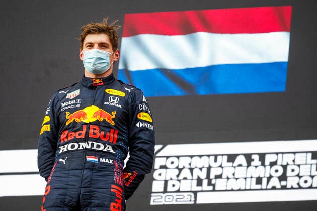 33 Max Verstappen (NED, Red Bull Racing), F1 Grand Prix of Emilia Romagna at Autodromo Enzo e Dino Ferrari on April 18, 2021 in Imola, Italy. (Photo by HOCH ZWEI) Imola Italy