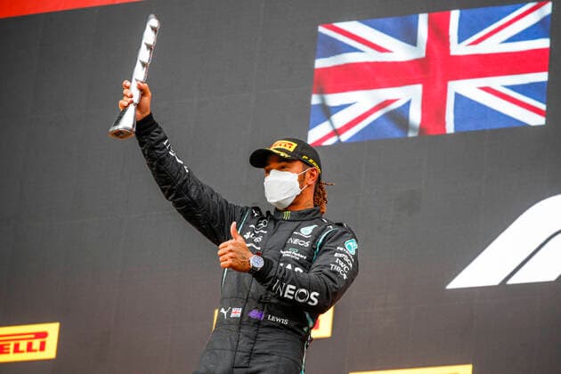 44 Lewis Hamilton (GBR, Mercedes-AMG Petronas F1 Team), F1 Grand Prix of Emilia Romagna at Autodromo Enzo e Dino Ferrari on April 18, 2021 in Imola, Italy. (Photo by HOCH ZWEI) Imola Italy