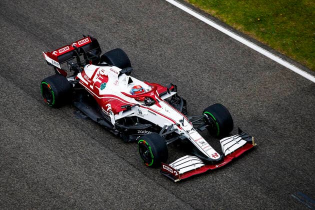 7 Kimi Raikkonen (FIN, Alfa Romeo Racing ORLEN), F1 Grand Prix of Emilia Romagna at Autodromo Enzo e Dino Ferrari on April 18, 2021 in Imola, Italy. (Photo by HOCH ZWEI) Imola Italy