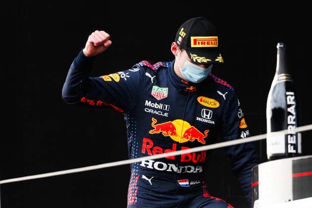 33 Max Verstappen (NED, Red Bull Racing), F1 Grand Prix of Emilia Romagna at Autodromo Enzo e Dino Ferrari on April 18, 2021 in Imola, Italy. (Photo by HOCH ZWEI) Imola Italy