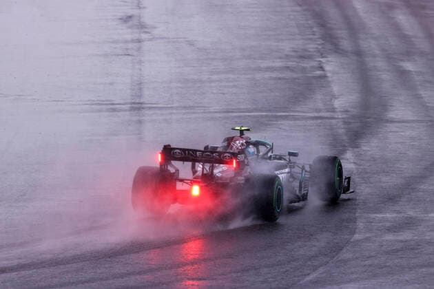 77 Valtteri Bottas (FIN, Mercedes-AMG Petronas F1 Team), F1 Grand Prix of Emilia Romagna at Autodromo Enzo e Dino Ferrari on April 18, 2021 in Imola, Italy. (Photo by HOCH ZWEI) Imola Italy