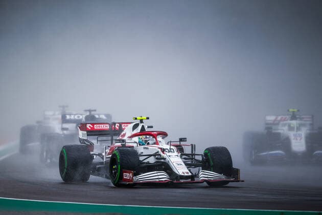 99 GIOVINAZZI Antonio (ita), Alfa Romeo Racing ORLEN C41, action during the Formula 1 Pirelli Gran Premio Del Made In Italy E Dell emilia Romagna 2021 from April 16 to 18, 2021 on the Autodromo Internazionale Enzo e Dino Ferrari, in Imola, Italy - Photo Antonin Vincent DPPI F1 - EMILIA ROMAGNA GRAND PRIX 2021 - RACE ANTONINVINCENT DPPI  00121004__V2_2336