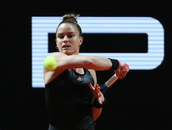 BAU 19.04.2021 Stuttgart Tennis Porsche Tennis Grand Prix, Maria SAKKARI (GRE)