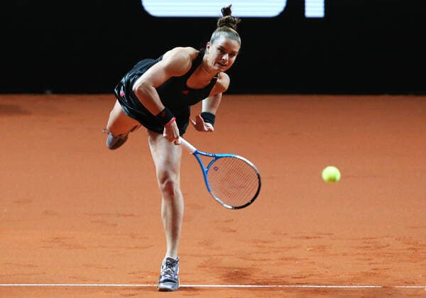 BAU 19.04.2021 Stuttgart Tennis Porsche Tennis Grand Prix, Maria SAKKARI (GRE)