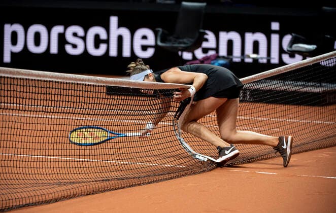 Sport Bilder des Tages 2021 Porsche Tennis Grand Prix Belinda Bencic , Switzerland