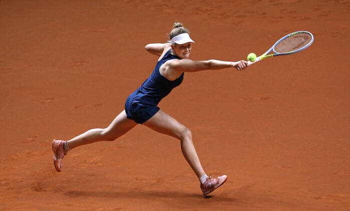 BAU 20.04.2021 Stuttgart Tennis Porsche Tennis Grand Prix, Julia MIDDENDORF (GER)