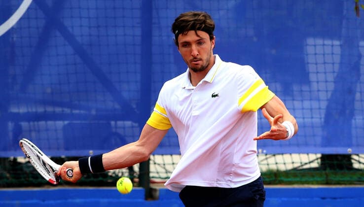 20.04.2021 Belgrade(Serbia) ATP, Tennis Herren Serbia Open men s tennis singles Arthur Rinderknech France :Str
