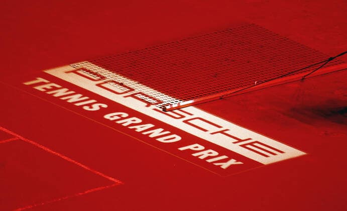 Stuttgart , Porsche Tennis Grand Prix Stuttgart 2021 , Logo Detail Symbol Feature