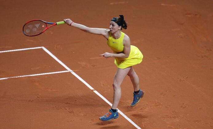 Stuttgart , Porsche Tennis Grand Prix Stuttgart 2021 , Tamara Korpatsch ( GER )