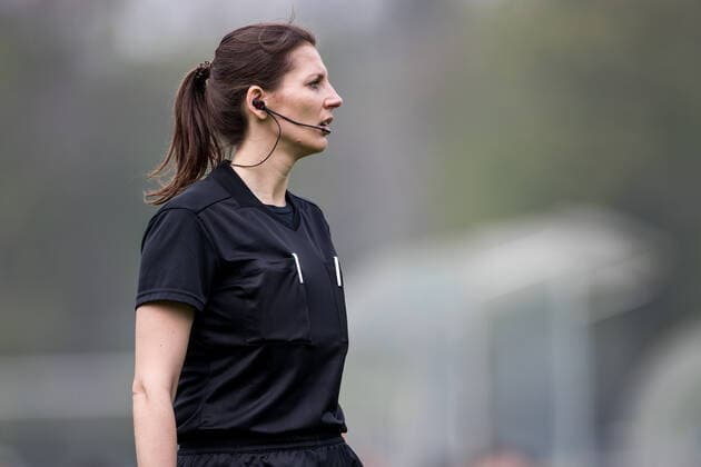 2. Frauen Fussball Bundesliga, 1. FC Koeln - FC Ingolstadt; 21.04.2021 Annika Paszehr (Schiedsrichter Assistentin) 2. Frauen Fussball Bundesliga, 1. FC Koeln - FC Ingolstadt, Koeln, Geissbockheim DFL REGULATIONS PROHIBIT ANY USE OF PHOTOGRAPHS AS IMAGE SEQUENCES AND OR QUASI-VIDEO. Copyright: xBEAUTIFULxSPORTS Wunderlx