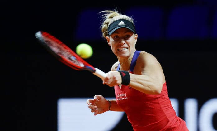 Stuttgart , Porsche Tennis Grand Prix Stuttgart 2021 , Angelique Kerber ( GER )