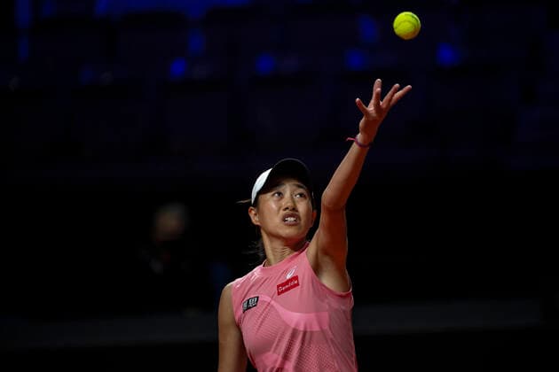 2021 Porsche Tennis Grand Prix Shuai Zhang , China