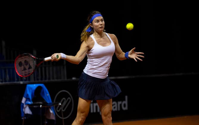 2021 Porsche Tennis Grand Prix Stefanie Voegele , Switzerland