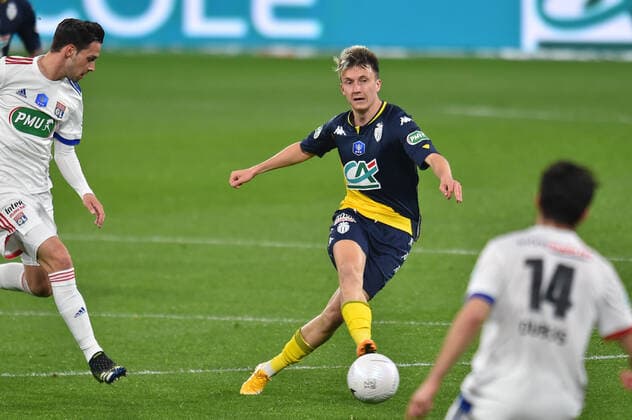 Alexander Golovin (monaco) FOOTBALL : Olympique Lyonnais vs AS Monaco - 1 4 de finale de Coupe de France - 21 04 2021 FredericChambert Panoramic 