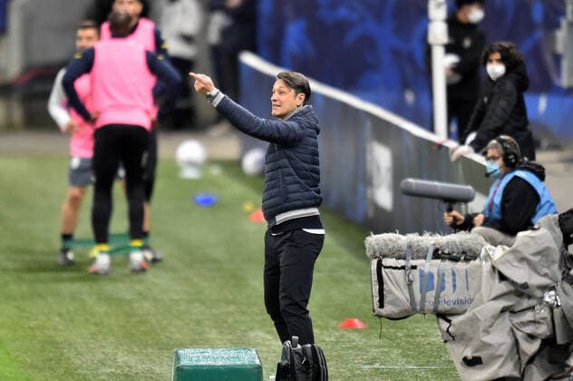 Niko Kovac (entraineur monaco) FOOTBALL : Olympique Lyonnais vs AS Monaco - 1 4 de finale de Coupe de France - 21 04 2021 FredericChambert Panoramic 