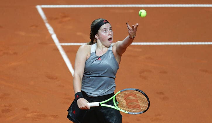 Stuttgart , Porsche Tennis Grand Prix Stuttgart 2021 , Jelena OSTAPENKO (LAT)