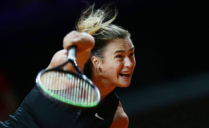 Sport Bilder des Tages Stuttgart , Porsche Tennis Grand Prix Stuttgart 2021 , Aryna SABALENKA (BLR)