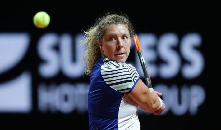 Stuttgart , Porsche Tennis Grand Prix Stuttgart 2021 , Anna-Lena FRIEDSAM (GER)