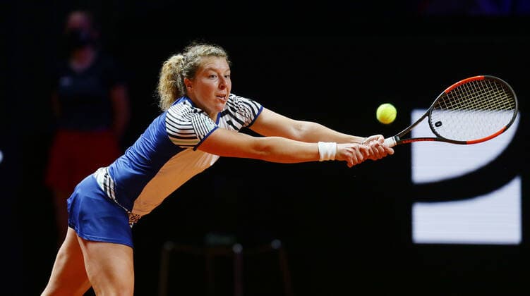 Stuttgart , Porsche Tennis Grand Prix Stuttgart 2021 , Anna-Lena FRIEDSAM (GER)