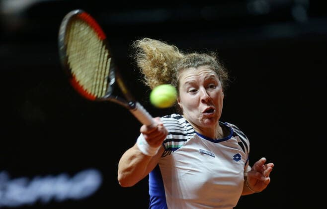 Stuttgart , Porsche Tennis Grand Prix Stuttgart 2021 , Anna-Lena FRIEDSAM (GER)