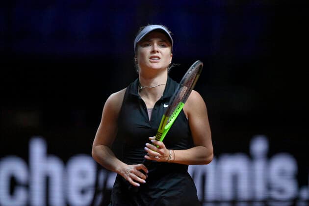 Elina Svitolina (UKR) Viertelfinale Tennis Damen Porsche-Cup Porsche Tennis Grand Prix GP Stuttgart 2021 Porsche-Arena 23.04.2021 Porsche Tennis Grand Prix Stuttgart 2021