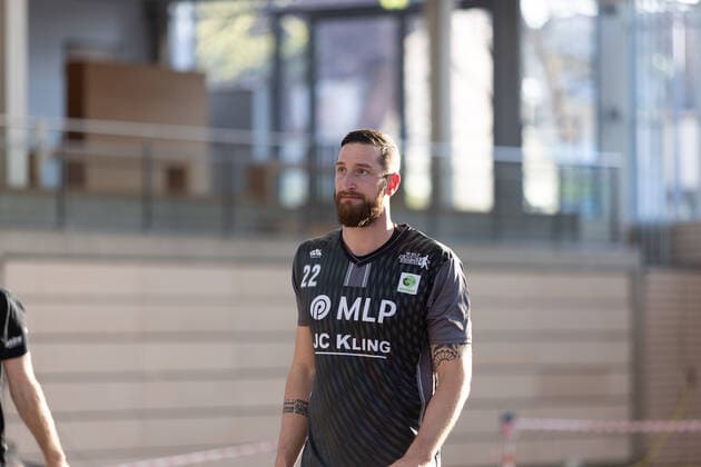 Philipp Heyden (MLP Academics Heidelberg, 22)¨¨¨Kirchheim Knights - MLP Academics Heidelberg, 2. Basketball, Bundesliga, Pro A, Barmer 2 Basketball, Playoffs 3. Spieltag Gruppenphase , Spielzeit 2020 2021, 23.04.2021, ¨¨ Kirchheim Knights - MLP Academics Heidelberg , Basketball, 2. Bundesliga, Barmer 2 Basketball, Playoffs, 3. Spieltag Gruppenphase , Spielzeit 2020 2021, 23.04.2021 Kirchheim unter Teck Copyright: xNinaxSander xEibnerxPressefotoxIx EP_NSR