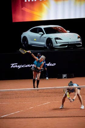 2021 Porsche Tennis Grand Prix Bethanie Mattek-Sands , USA Desirae Krawczyk , USA