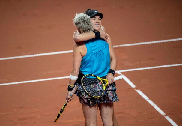 2021 Porsche Tennis Grand Prix Bethanie Mattek-Sands , USA Desirae Krawczyk , USA