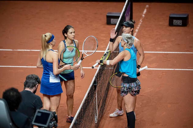 2021 Porsche Tennis Grand Prix Bethanie Mattek-Sands , USA Desirae Krawczyk , USA