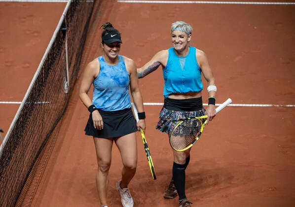 2021 Porsche Tennis Grand Prix Bethanie Mattek-Sands , USA Desirae Krawczyk , USA