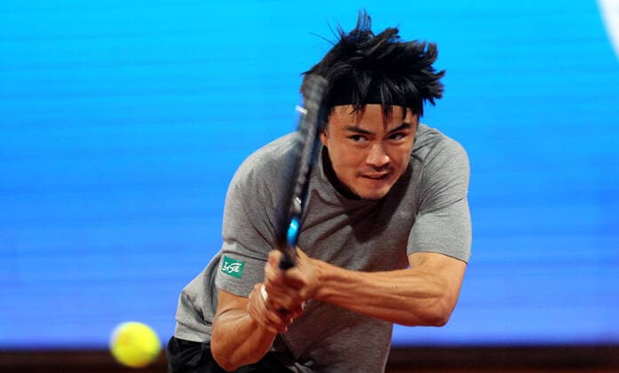24.04.2021 Belgrade(Serbia) ATP, Tennis Herren Serbia Open men s tennis singles semi final Taro Daniel Japan :