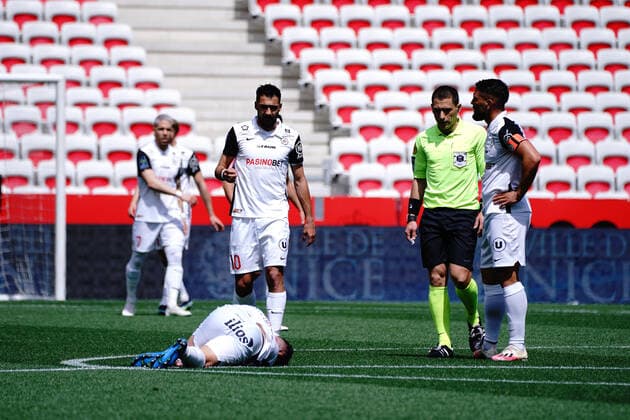 FOOTBALL : OGC Nice vs Montpellier - Ligue 1 Uber Eats - Nice - 25 04 2021 NorbertScanella PanoramiC 