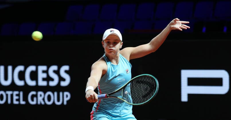 BAU 25.04.2021 Stuttgart Tennis Porsche Tennis Grand Prix, Finale, Ashleigh BARTY (AUS)