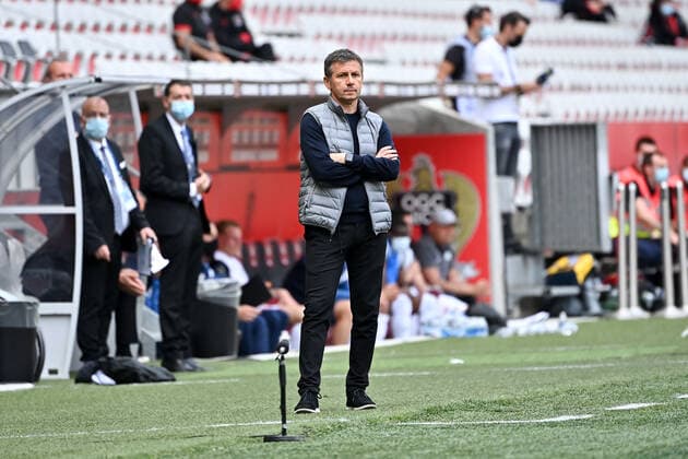 ADRIAN URSEA (ENTRAINEUR NICE) FOOTBALL : Nice vs Montpellier - Ligue 1 Uber Eats - 25 04 2021 FEP Panoramic 