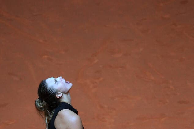 BAU 25.04.2021 Stuttgart Tennis Porsche Tennis Grand Prix, Finale, Aryna SABALENKA (BLR) enttäuscht