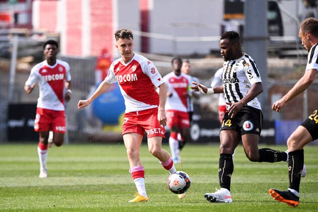 17 ALEKSANDR GOLOVIN (MONA) FOOTBALL : Angers vs Monaco - Ligue 1 Uber Eats - 25 04 2021 AnthonyBIBARD FEP Panoramic 