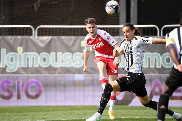 17 ALEKSANDR GOLOVIN (MONA) FOOTBALL : Angers vs Monaco - Ligue 1 Uber Eats - 25 04 2021 AnthonyBIBARD FEP Panoramic 