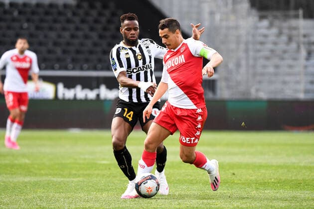 09 WISSAM BEN YEDDER (MONA) FOOTBALL : Angers vs Monaco - Ligue 1 Uber Eats - 25 04 2021 AnthonyBIBARD FEP Panoramic 