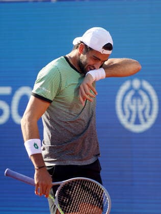 25.04.2021 Belgrade(Serbia) ATP, Tennis Herren Serbia Open men s tennis singles final Matteo Berrettini Italy :