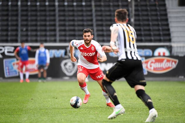 31 KEVIN VOLLAND (MONA) FOOTBALL : Angers vs Monaco - Ligue 1 Uber Eats - 25 04 2021 AnthonyBIBARD FEP Panoramic 