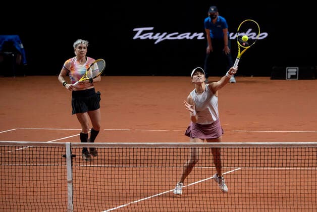 2021 Porsche Tennis Grand Prix Bethanie Mattek-Sands , USA Desirae Krawczyk , USA