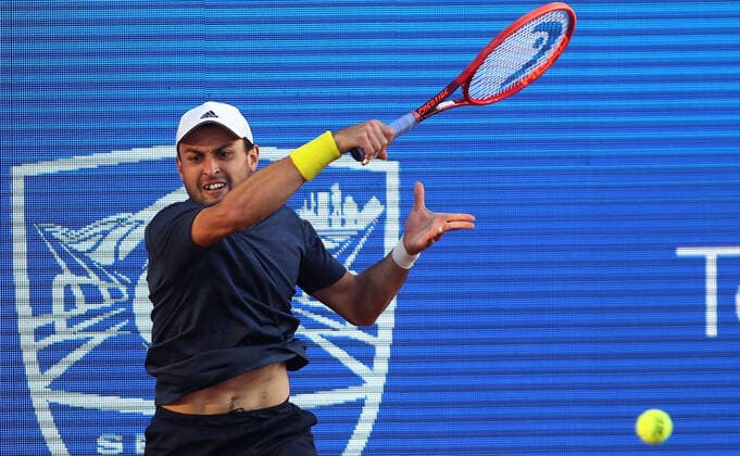 25.04.2021 Belgrade(Serbia) ATP, Tennis Herren Serbia Open men s tennis singles final Aslan Karatsev Russia :