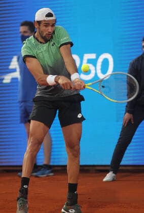 25.04.2021 Belgrade(Serbia) ATP, Tennis Herren Serbia Open men s tennis singles final Matteo Berrettini Italy :