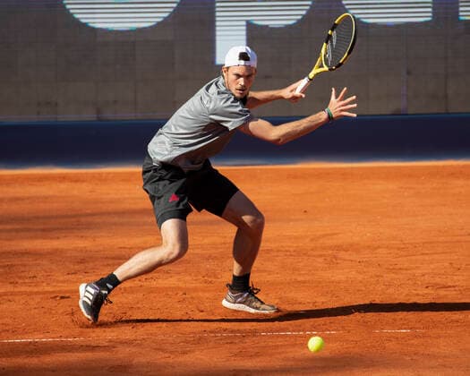 Maximilian Marterer(GER) Tennis - BMW Open 2021 - ATP, Tennis Herren - MTTC Iphitos - Munich - - Germany - 26 April 2021. Copyright: xJuergenxHasenkopfx