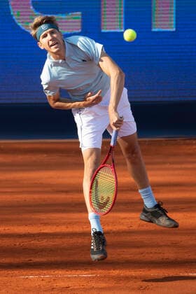 Cedrik-Marcel Stebe (GER) Tennis - BMW Open 2021 - ATP, Tennis Herren - MTTC Iphitos - Munich - - Germany - 26 April 2021. Copyright: xJuergenxHasenkopfx