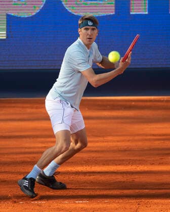 Cedrik-Marcel Stebe (GER) Tennis - BMW Open 2021 - ATP, Tennis Herren - MTTC Iphitos - Munich - - Germany - 26 April 2021. Copyright: xJuergenxHasenkopfx