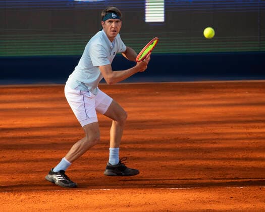 Cedrik-Marcel Stebe (GER) Tennis - BMW Open 2021 - ATP, Tennis Herren - MTTC Iphitos - Munich - - Germany - 26 April 2021. Copyright: xJuergenxHasenkopfx