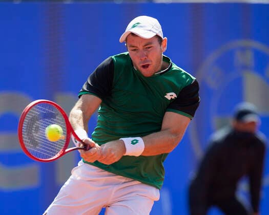 Dominik Koepfer Tennis - BMW Open 2021 - ATP, Tennis Herren - MTTC Iphitos - Munich - - Germany - 27 April 2021. Copyright: xJuergenxHasenkopfx